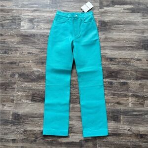 NWT - Remain Birger Christensen Heavy Calfskin Leather Pants